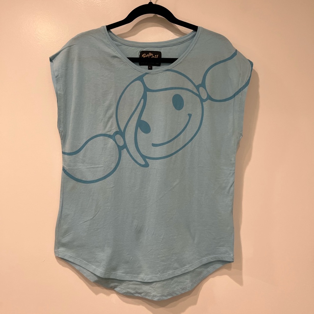 Surfer Girl Tees - Blue